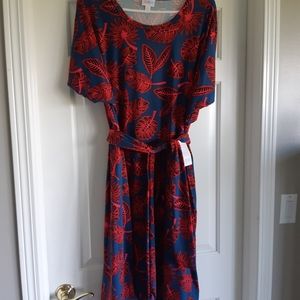 Lularoe Marly knee length dress 3XL